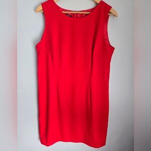 MARIO SERRANI Red Sleveless Dress